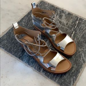 Dirty Laundry Tie up sandals